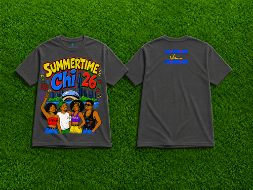 VI$ION "SUMMERTIME CHI 26" Relaxed fit tee (UNISEX)